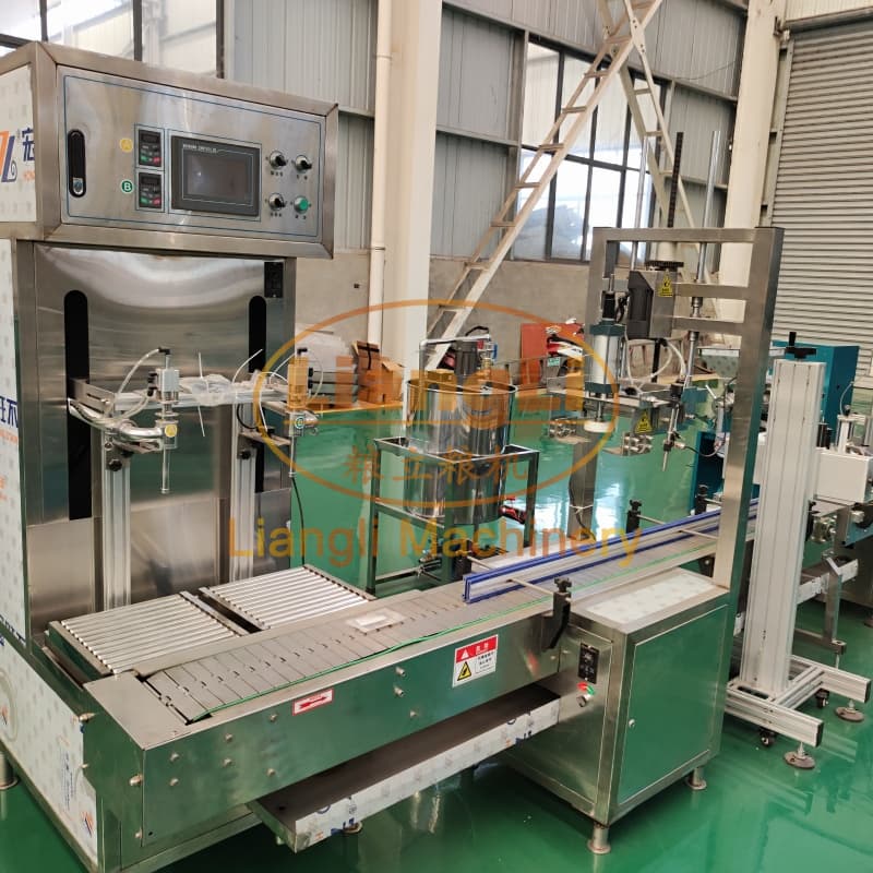 Automatic High Precision Bottle Filling Production Line