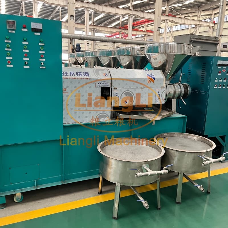 Combined Screw Oil Press Machine