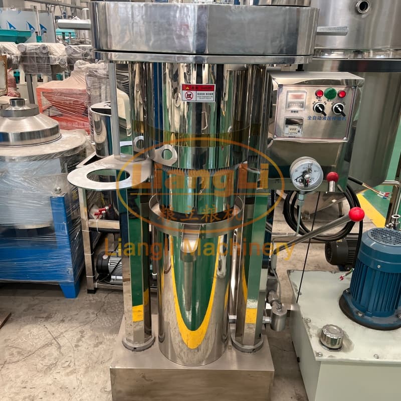 Hydraulic Automatic Cold Oil Press Machine