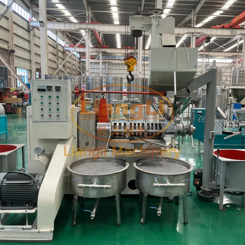 Cold Oil Screw Press Machine